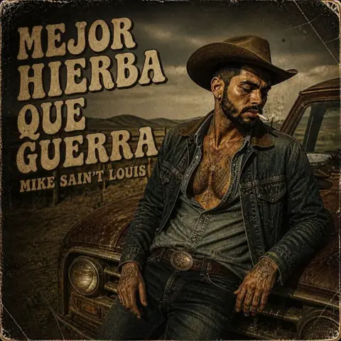 Portada del single MEJOR HIERBA QUE GUERRA