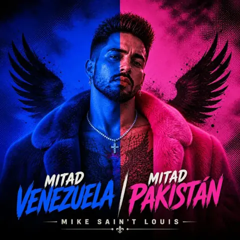 Portada del single MITAD VENEZUELA, MITAD PAKISTÁN