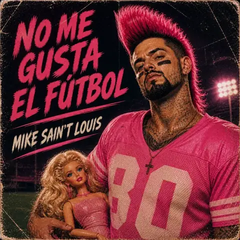 Portada del single NO ME GUSTA EL FÚTBOL