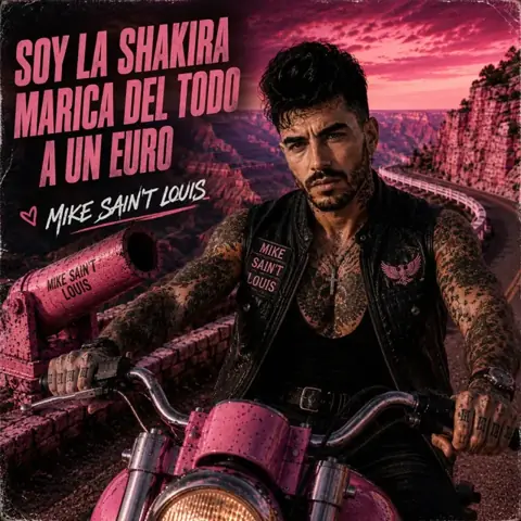 Portada del single SOY LA SHAKIRA MARICA DEL TODO A UN EURO