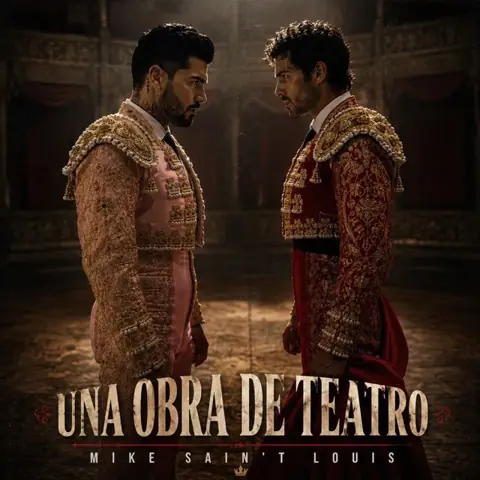 Portada del single UNA OBRA DE TEATRO